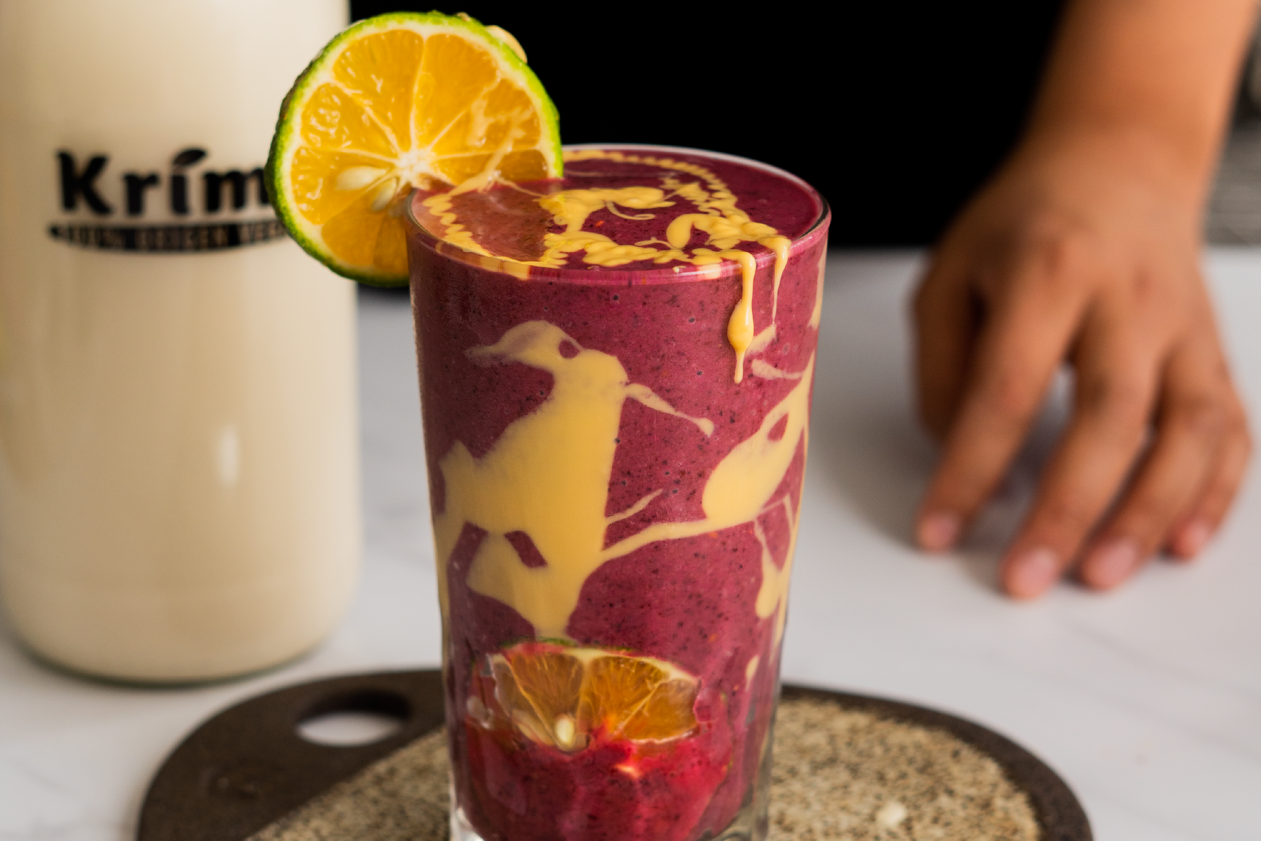 Smoothie frutos rojos