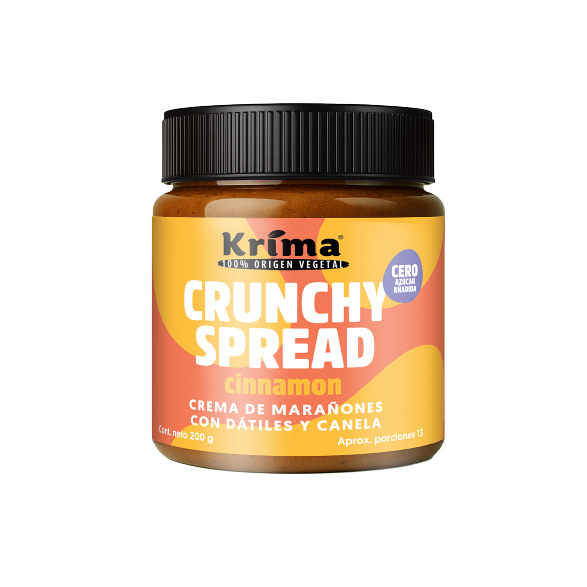 Crunchy Spread Marañón Canela 200 grs