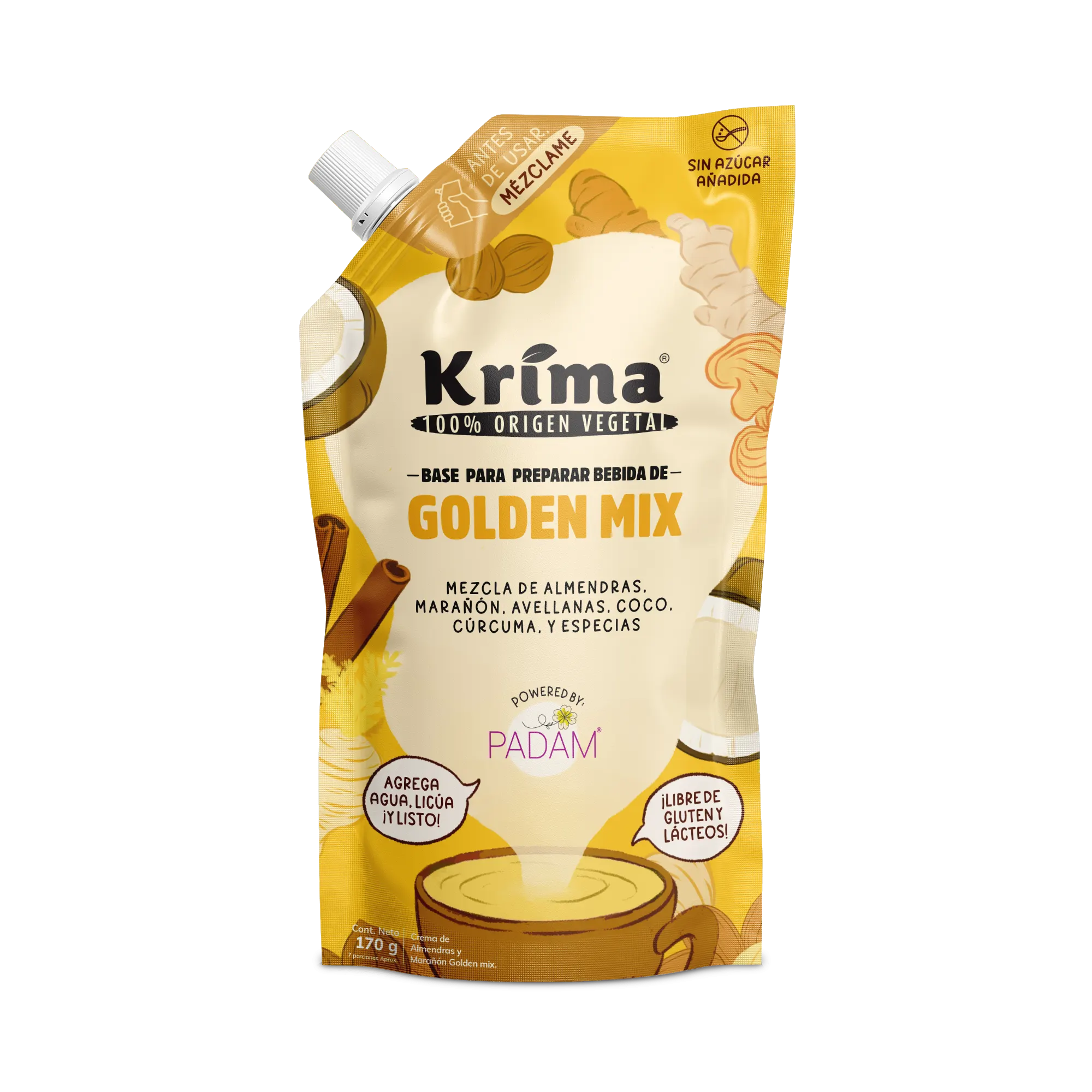 Bases Golden Mix Latte - PADAM