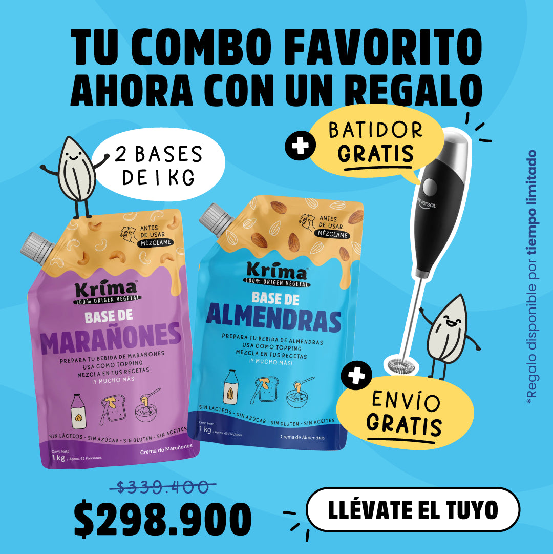 Combo para Cuidarte: 2 Bases de nueces de 1kg + Envío GRATIS