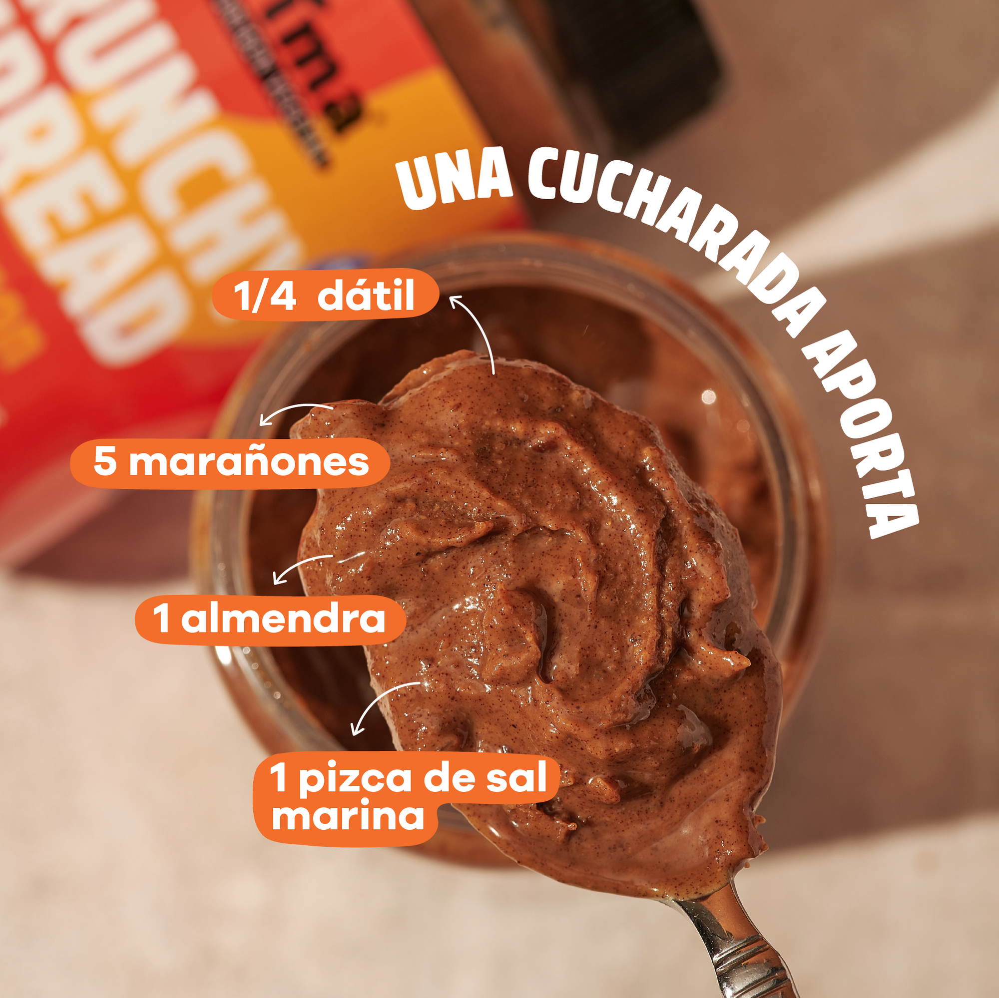 Crunchy Spread Marañón Canela 200 grs