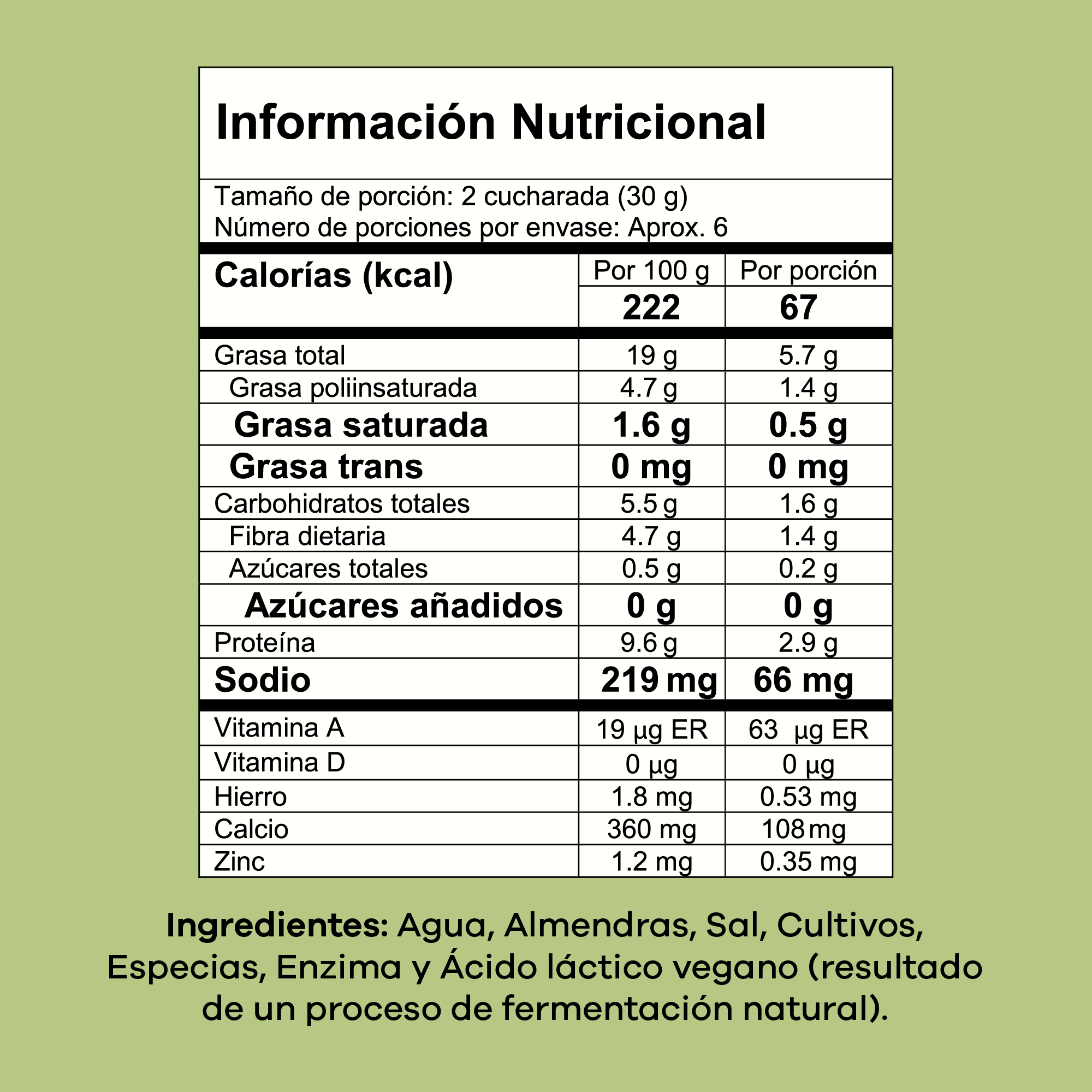 Queso Crema de Almendras Krimy Cebollina 170g