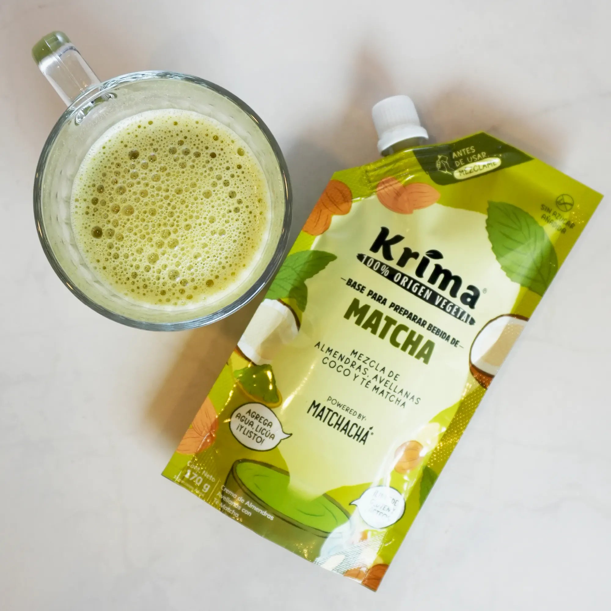 Base para Leche de Almendras & Té Matcha 170g - Bebida Vegetal