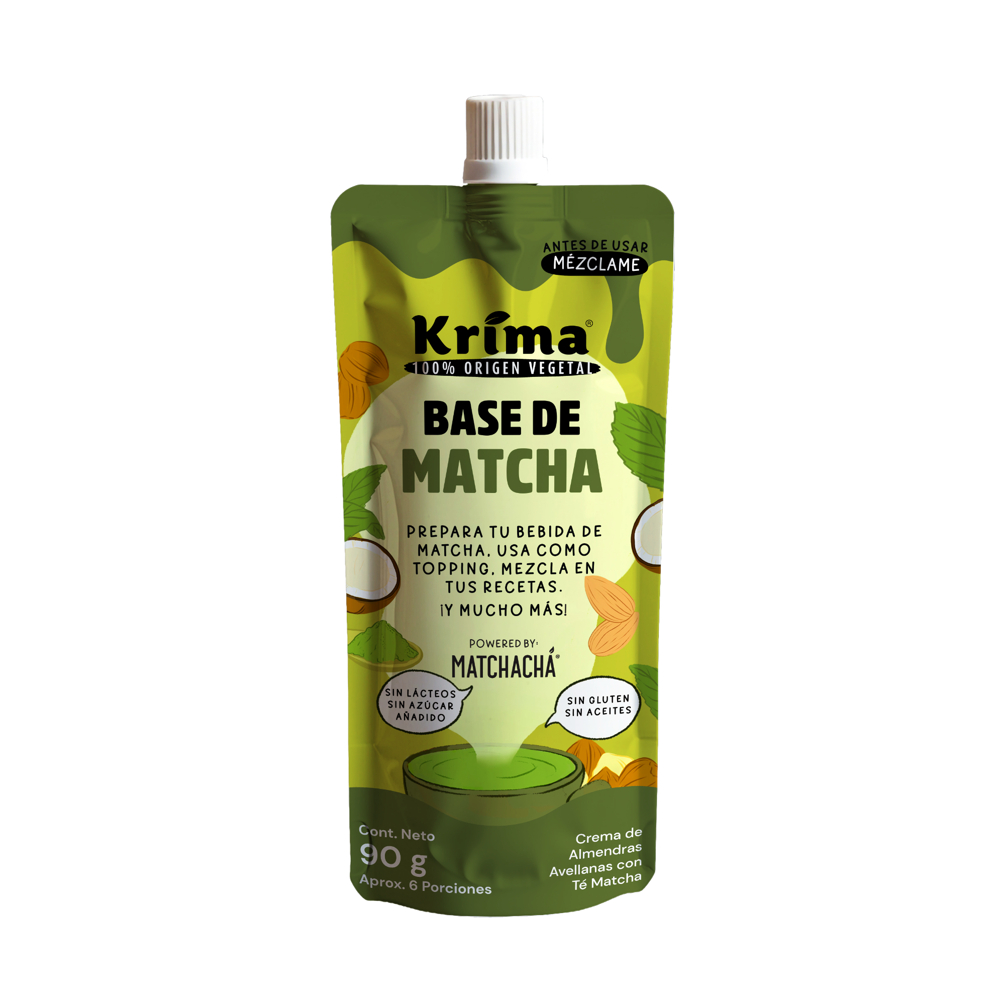 Base de Almendras & Té Matcha 90g