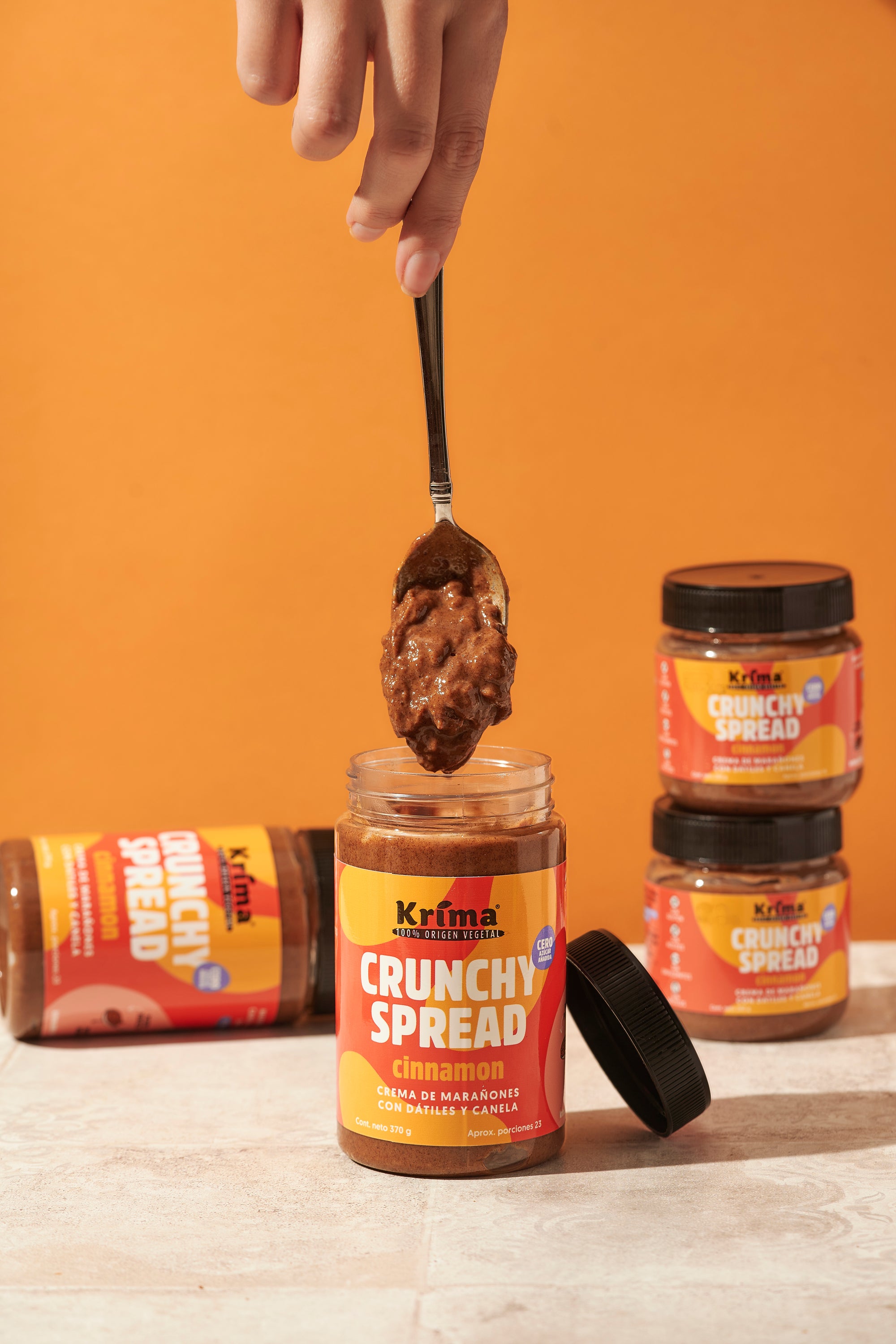 Crunchy Spread Marañón Canela 200 grs
