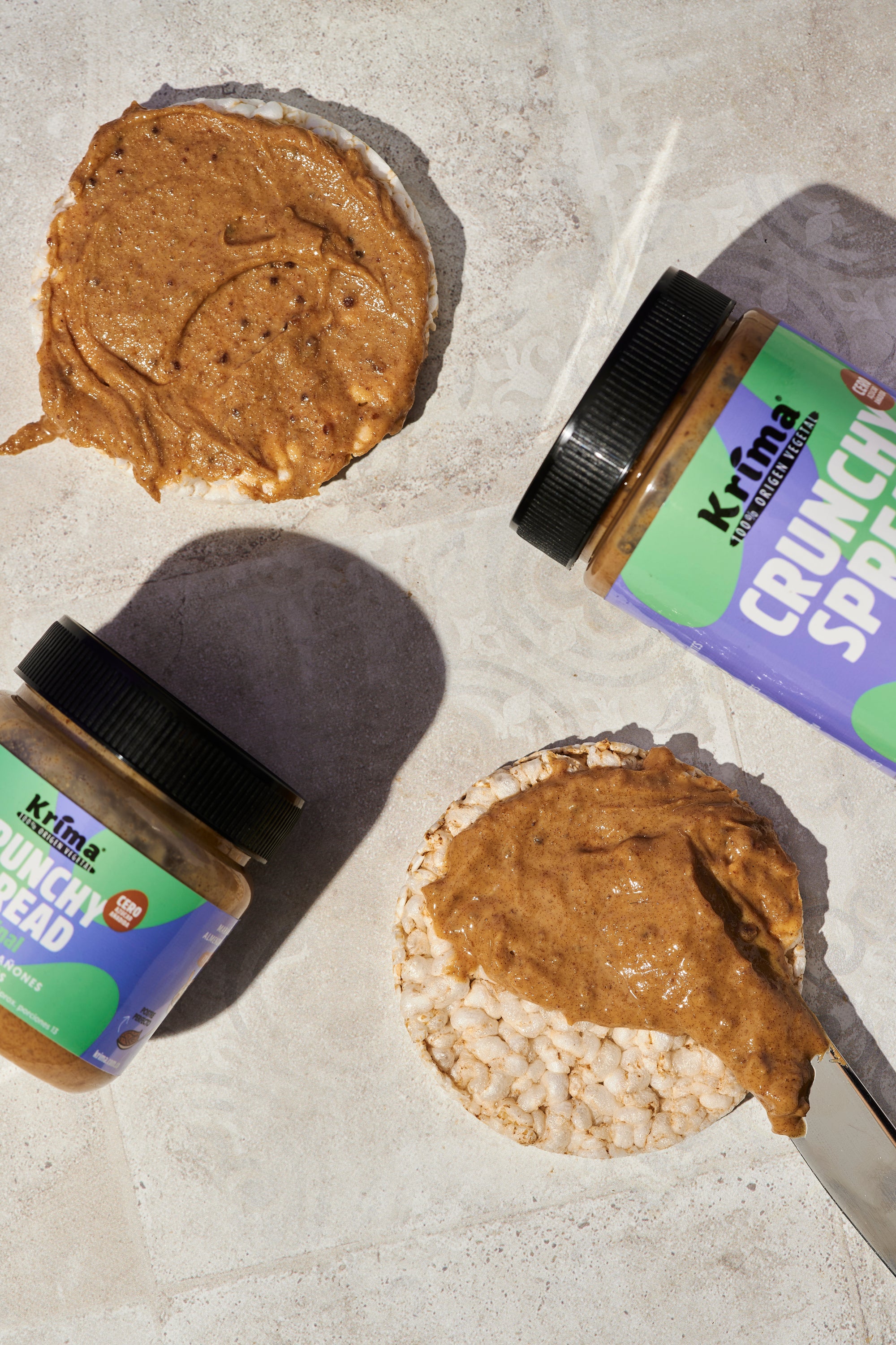 Combo para compartir: 1 Base de 1 kg + 1 Crunchy Spread 370g