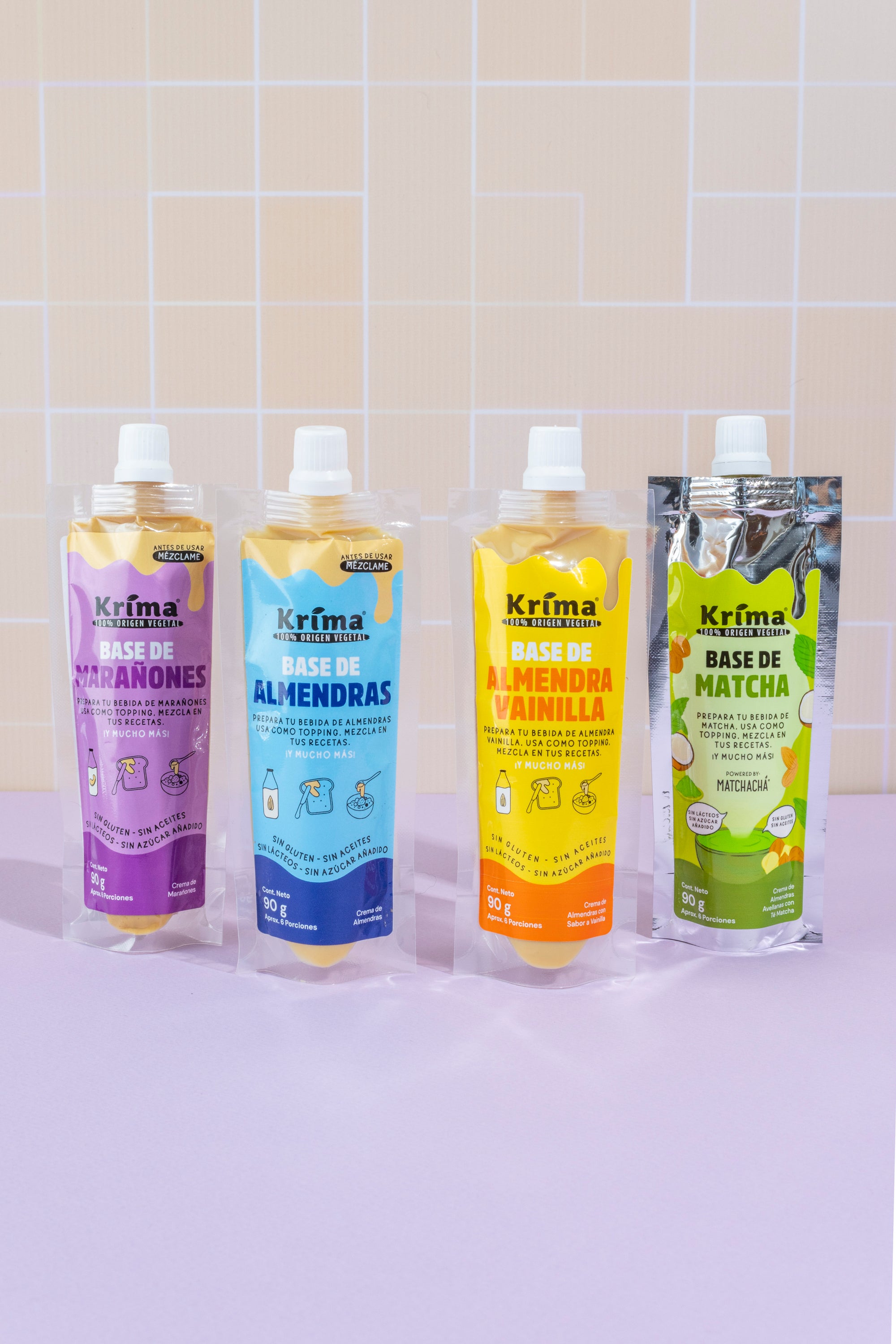 Kit Mezcla Perfecta: 3 Bases 90grs + Batidor