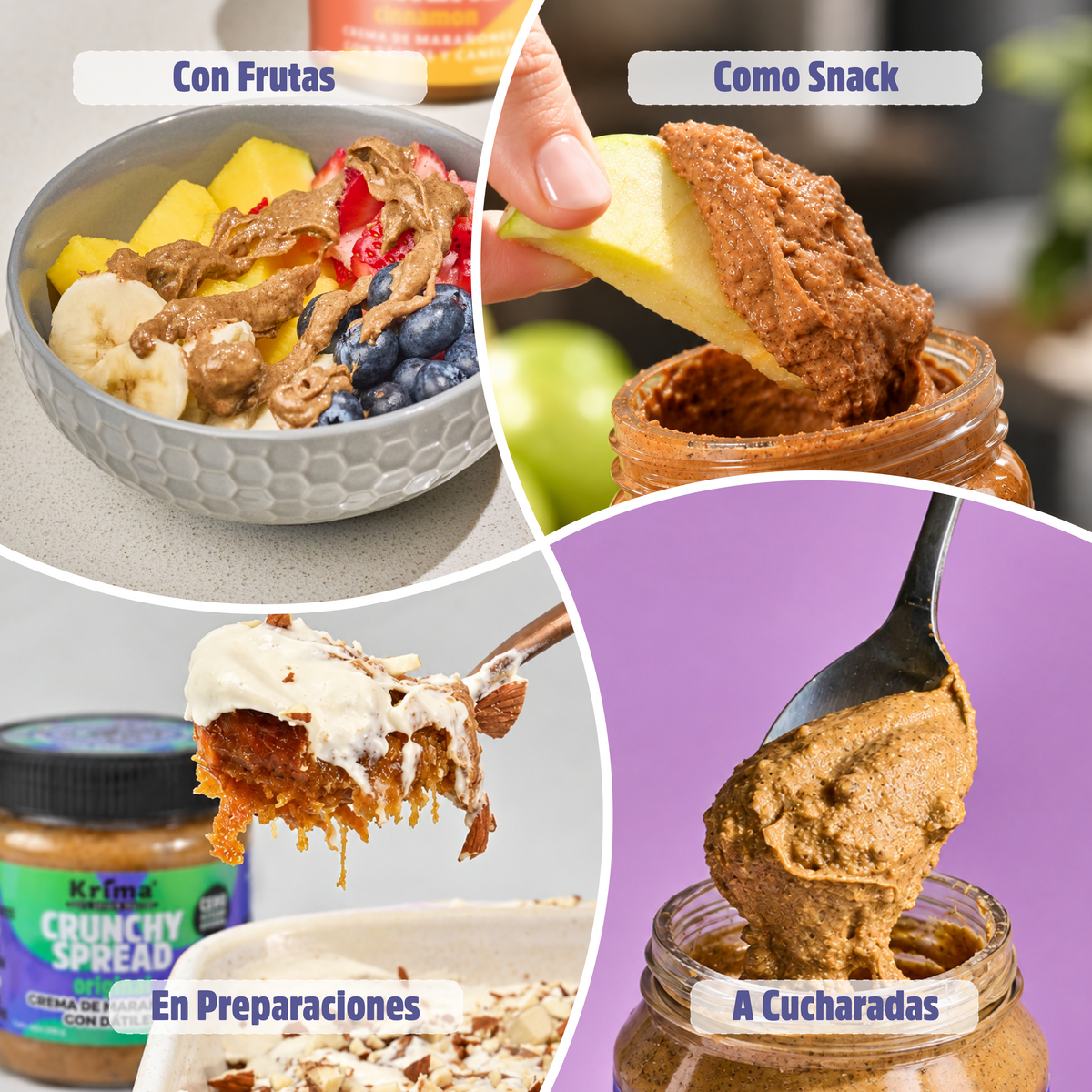 Crunchy Spread Marañón Canela 200 grs