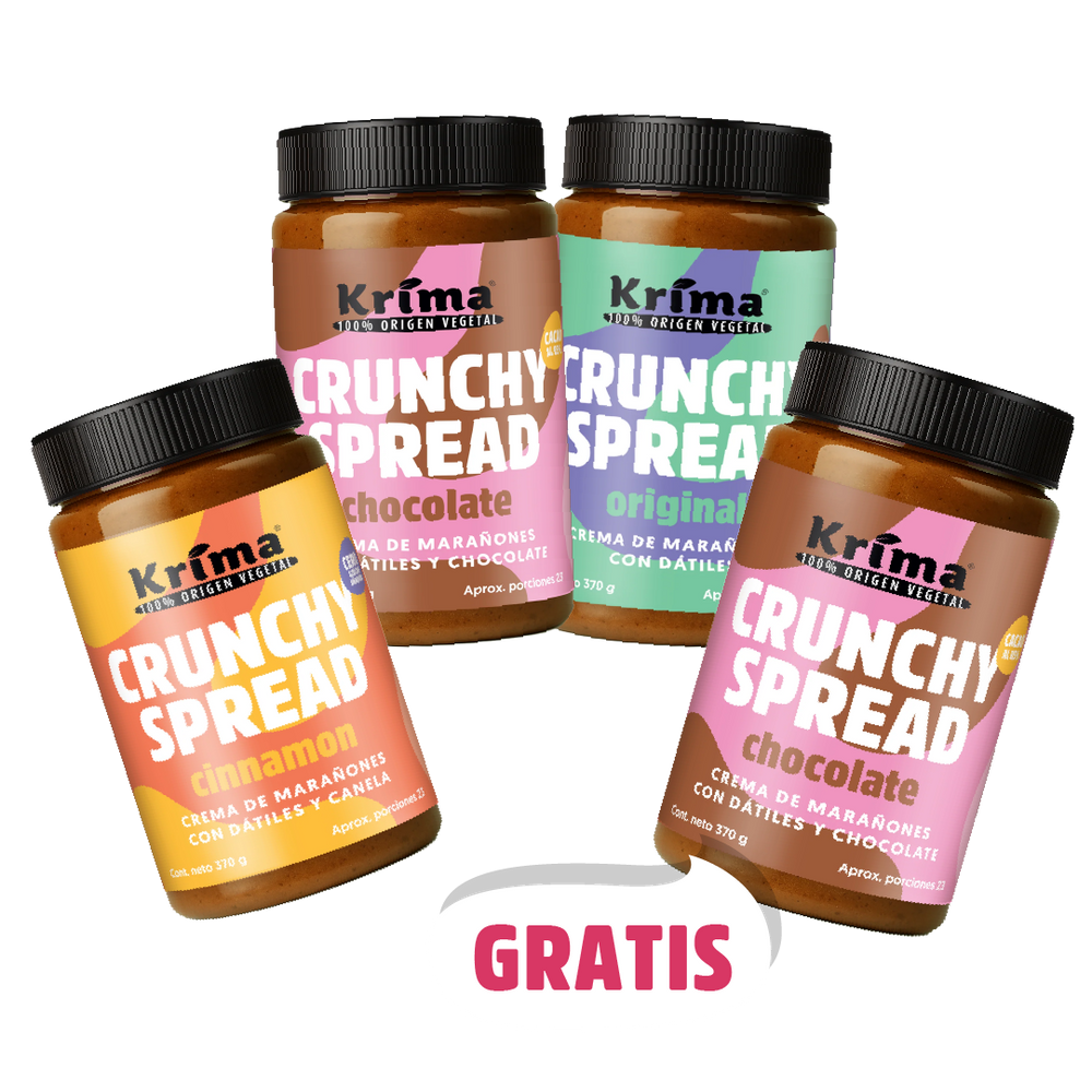 Combo Dulce Perfecto: 3 Spreads de 370 gr + 1 Spread de 370 gr GRATIS