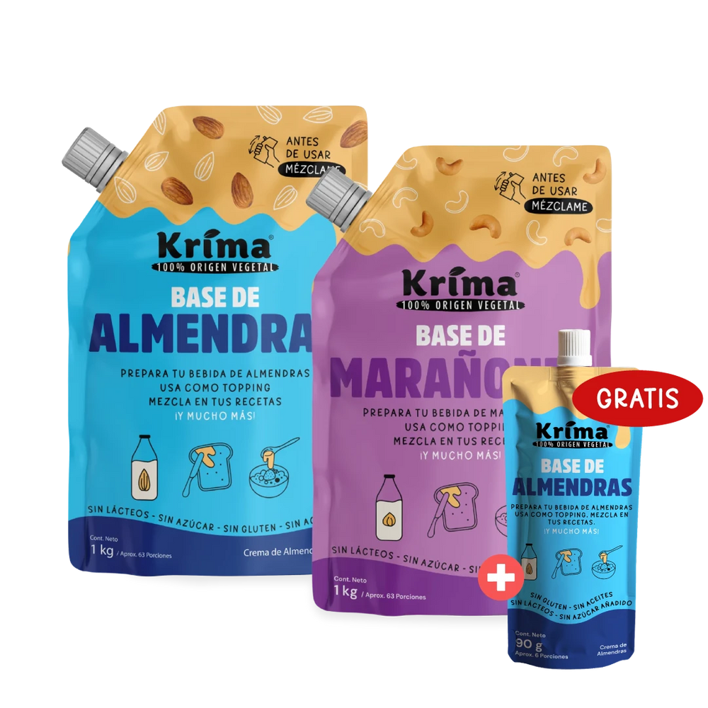 Combo para Cuidarte: 2 Bases de nueces de 1kg + Envío GRATIS