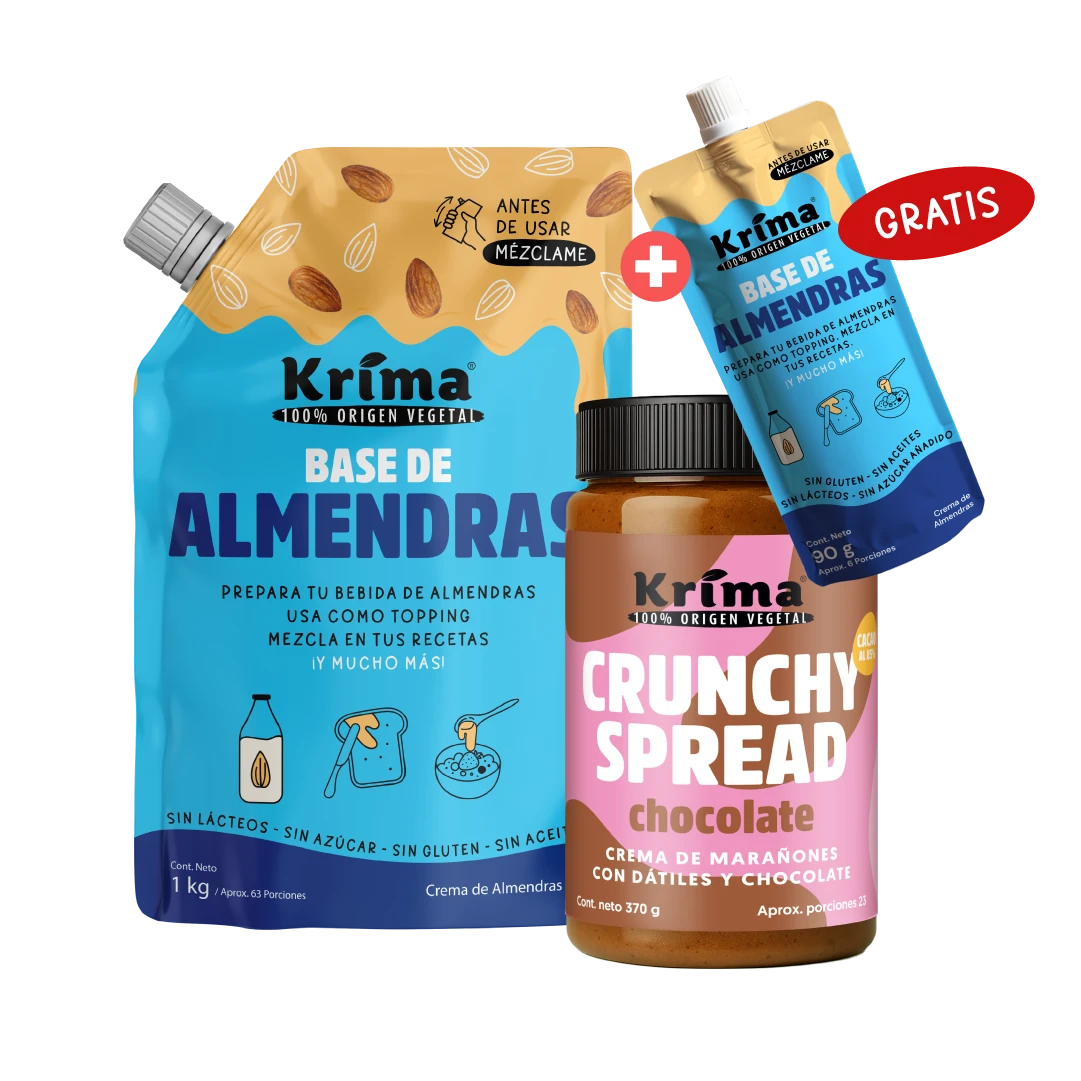 Combo Reserva:  1 Base 1 Kilo + 1 Crunchy Spread Marañón 370g