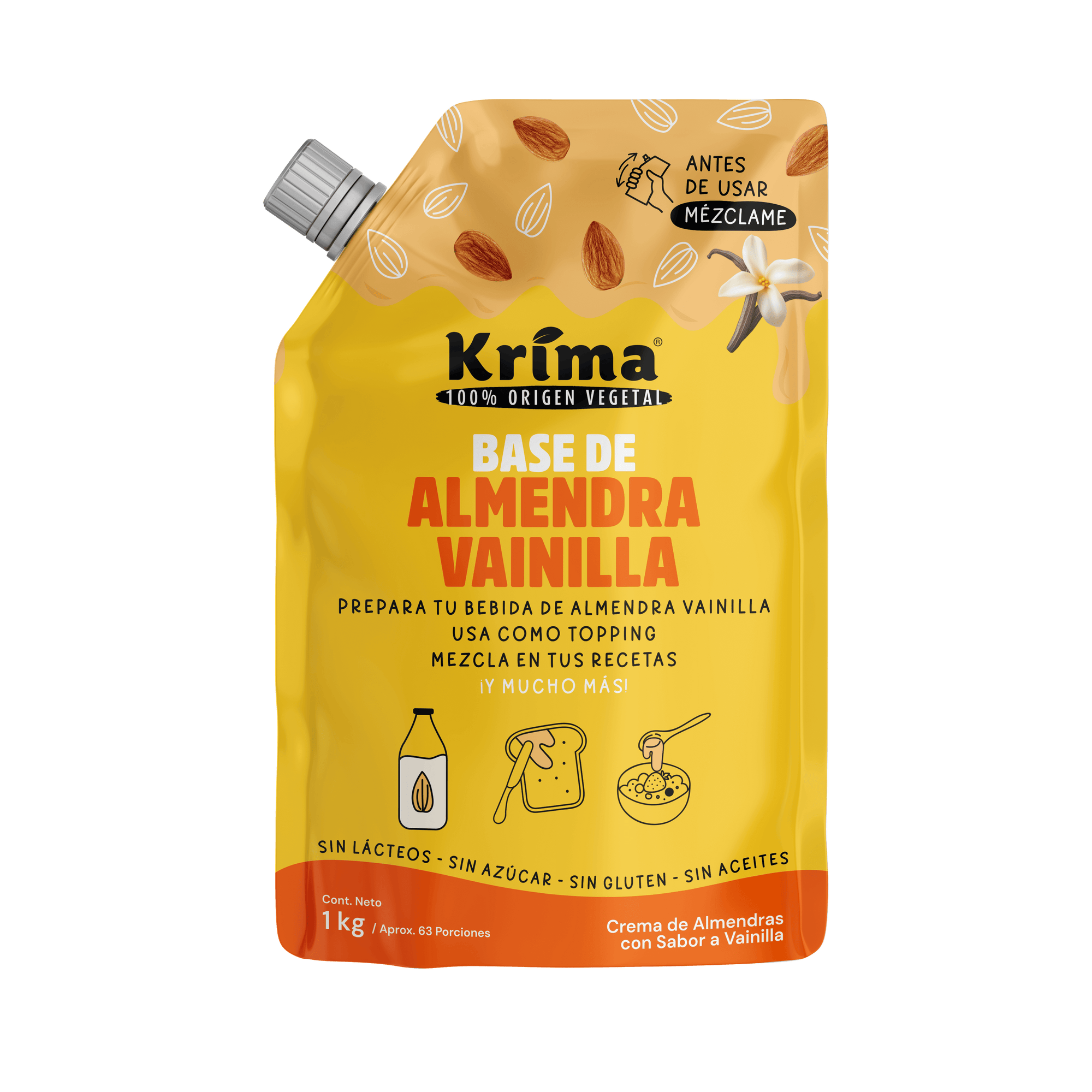Base Almendra Vainilla 1kg